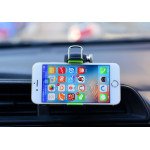 Wholesale Dashboard, Windshield Car Mount Phone Holder Fits iPhone, Samsung, and More Q001 (Black)